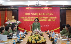 Phụ nữ Công an đẩy mạnh công tác "Dân vận khéo" trong toàn lực lượng 
