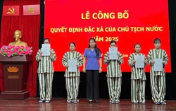 Hà Nội: Công bố quyết định đặc xá cho 139 phạm nhân