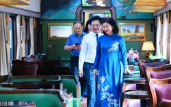 Khai trương đoàn tàu "Hoa Phượng đỏ": Sản phẩm du lịch độc đáo trên tuyến đường sắt Hà Nội - Hải Phòng