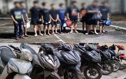 Bắt khẩn cấp nhóm "quái xế" mang hung khí, chặn đường hành hung người đi đường