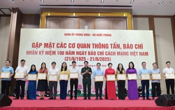 Báo Phụ nữ Việt Nam được Quân ủy Trung ương - Bộ Quốc phòng tặng Bằng khen