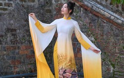 Đưa hình ảnh Phố Hiến lên áo dài 