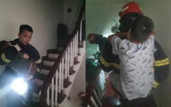 Hà Nội: Cháy nhà ống trong đêm, 7 người mắc kẹt được cứu kịp thời