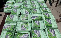 Phá đường dây ma túy xuyên quốc gia, thu giữ 60 bánh heroin, 37kg ma túy đá