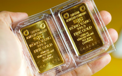 Giá vàng giảm về 120 triệu đồng