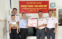 Ấm tình "Nhà đồng đội" ở Vùng 5 Hải quân