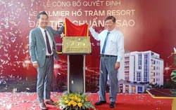 Le Palmier Hồ Tràm Resort đạt tiêu chuẩn 4 sao quốc gia 