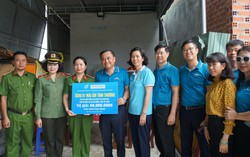 Tây Ninh: Cảnh sát cơ động ở nhà bạt, bám trụ xây "Mái ấm tình thương" 