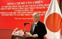 Chủ tịch UBTƯ MTTQ Việt Nam Đỗ Văn Chiến bắt đầu chuyến thăm hữu nghị Nhật Bản