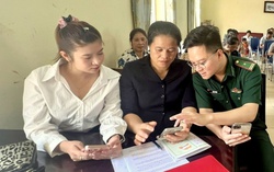 Đồn Biên phòng Pa Tần tích cực thực hiện phong trào "Bình dân học vụ số"