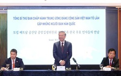 Tổng Bí thư Tô Lâm gặp những người bạn Hàn Quốc
