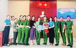 Quảng Ngãi: Công bố quyết định thành lập Chi hội Phụ nữ Công an xã Bình Sơn