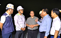 Thủ tướng kiểm tra tiến độ cầu Nhơn Trạch, kết nối trục giao thông chiến lược