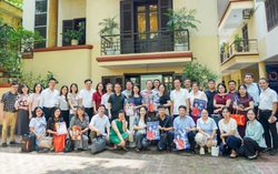 Đoàn cán bộ, học viên Học viện Báo chí và Tuyên truyền đến thực tế tại Báo Phụ nữ Việt Nam