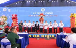 Khởi công Bệnh viện Đa khoa Đức Việt: Công trình y tế trọng điểm tại cửa ngõ phía Tây Hà Nội