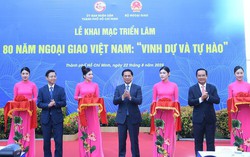 Khai mạc Triển lãm "80 năm Ngoại giao Việt Nam: Vinh dự và tự hào"