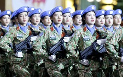 Những "bóng hồng" rạng ngời tại sơ duyệt Lễ kỷ niệm 80 năm Quốc khánh