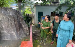 Phụ nữ Công an tỉnh Điện Biên chung tay phòng chống dịch bệnh sau mưa lũ