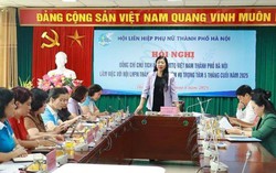 Hội LHPN Hà Nội báo cáo một số khó khăn, vướng mắc khi hoạt động Hội theo mô hình mới