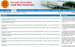 Nhiều giám đốc bị cơ quan Thuế tỉnh Thanh Hoá cảnh báo sẽ tạm hoãn xuất cảnh 