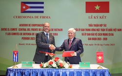 Chủ tịch UBTƯ MTTQ Việt Nam Đỗ Văn Chiến gửi thư chúc mừng 65 năm thành lập Ủy ban Bảo vệ Cách mạng Cuba