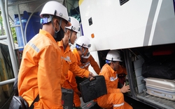 Tổng công ty Điện lực miền Bắc huy động tối đa nguồn lực ứng cứu lưới điện sau bão số 10 tại Nghệ An