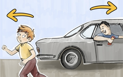 Hà Nội: Nghi bị bắt cóc, học sinh nhảy khỏi xe ôm công nghệ khi xe đang phóng nhanh 