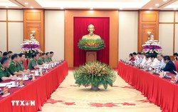 Bộ Chính trị cho ý kiến về công tác chuẩn bị Đại hội đại biểu Đảng bộ Công an TW