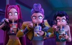 Phim hoạt hình "KPop Demon Hunters": K-pop công phá giải Quả Cầu Vàng