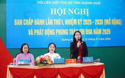 Hội LHPN tỉnh Quảng Ngãi phát động phong trào thi đua năm 2026