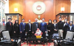 Các tổ chức tôn giáo thăm, chúc Tết Ủy ban Trung ương MTTQ Việt Nam