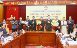 Hiệp thương cử 2 Phó Chủ tịch Ủy ban MTTQ Việt Nam tỉnh Cao Bằng