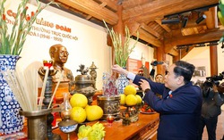 Chủ tịch Quốc hội Trần Thanh Mẫn thăm, tri ân nguyên lãnh đạo Đảng, Nhà nước