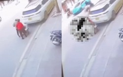 Hà Nội: Ôtô lùi xe cán phải 2 phụ nữ trên phố Khâm Thiên, 1 người tử vong