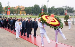 Lãnh đạo Đảng, Nhà nước vào Lăng viếng Chủ tịch Hồ Chí Minh nhân 80 năm Ngày Tổng tuyển cử đầu tiên