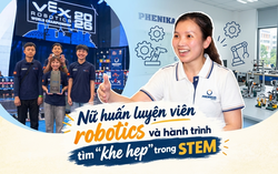 Nữ huấn luyện viên robotics: Tìm “khe hẹp” để phát huy thế mạnh trong STEM