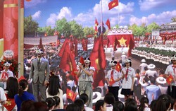 Người dân, du khách "xuyên không" về quảng trường Ba Đình ngày 2/9/1945 bằng kính thực tế ảo