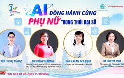 Đón xem livestream Talkshow "Phụ nữ thời đại mới" - Chủ đề: "AI đồng hành cùng phụ nữ trong thời đại số"