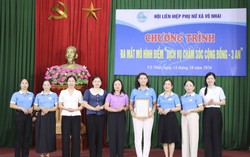 Hội LHPN Thái Nguyên ra mắt mô hình "Dịch vụ chăm sóc cộng đồng - 3 An"