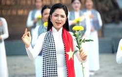 Duyên Quỳnh hát ca khúc tri ân những người đã hy sinh vì Tổ quốc