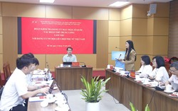 Đoàn Kiểm tra Đảng ủy Mặt trận Tổ quốc, các đoàn thể TW làm việc với Ban Thường vụ Đảng ủy TW Hội LHPN Việt Nam