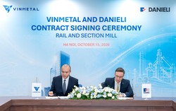 VinMetal hợp tác Danieli sản xuất thép ray đường sắt cao tốc và đô thị tại Việt Nam 