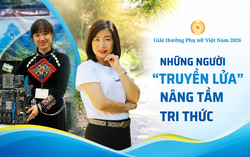 Giải thưởng Phụ nữ Việt Nam năm 2026: Những người "truyền lửa" nâng tầm tri thức