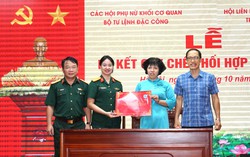 Phụ nữ Bộ Tư lệnh Đặc công và Hội LHPN xã Nam Phù ký kết quy chế phối hợp hoạt động kết nghĩa