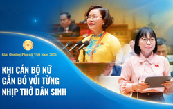 Giải thưởng Phụ nữ Việt Nam năm 2026: Khi cán bộ nữ gắn bó với từng nhịp thở dân sinh