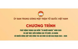 UBTƯ MTTQ Việt Nam sẽ tổ chức gặp mặt, biểu dương các tổ chức, cá nhân có nhiều đóng góp cho công tác an sinh xã hội