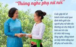 Cuộc gặp ấm tình trong "Tháng nghe phụ nữ nói"