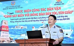 Thắt chặt tình quân dân trong chương trình "Cảnh sát biển với đồng bào dân tộc, tôn giáo"