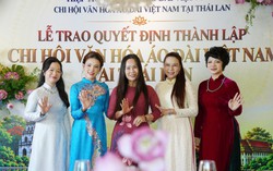 Đưa áo dài thành "đại sứ" văn hóa Việt tại Thái Lan