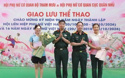 Phụ nữ Bộ Tham mưu với "Tháng Mười yêu thương"